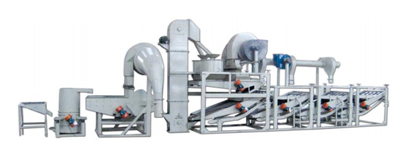 seed shelling line for sunflower oil production line