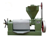 oil processing machinery