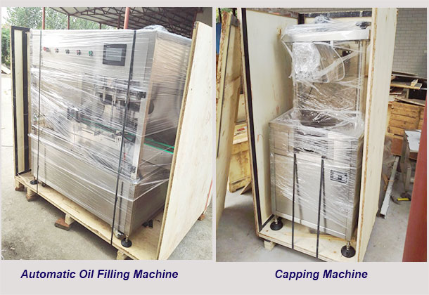 packed 

oil filling machines