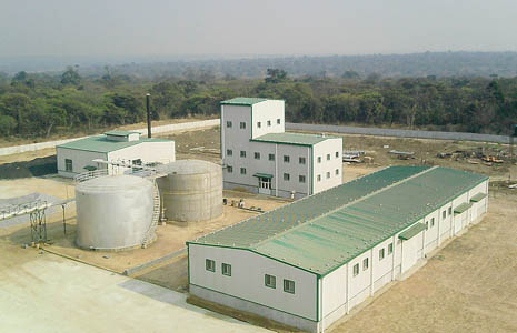 oil storage tanks