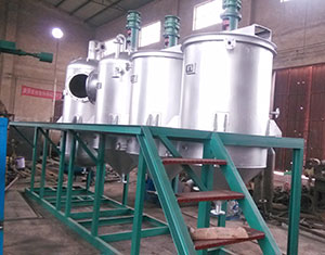 olive oil refining pots