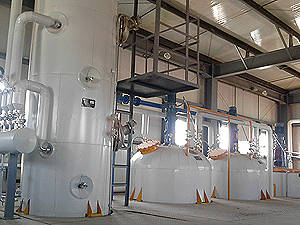 soya bean oil production