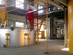 soya bean oil production