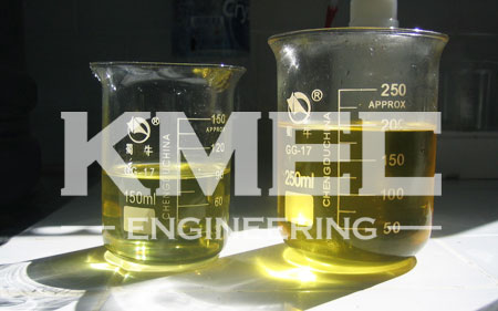 pure soybean oil after refining