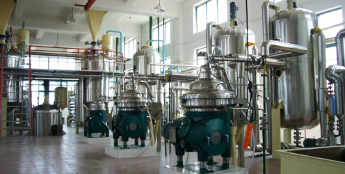 soybean oil making and oil filtering plant