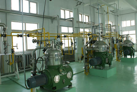 soybean oil producing plant