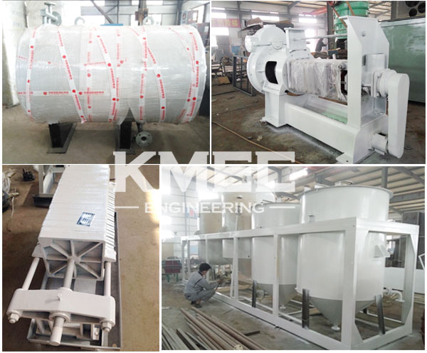 sunflower oil press and refinery machinery