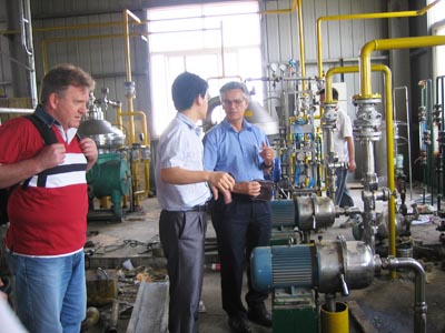 waste palm oil degumming and dewatering plant