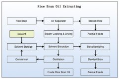 rice bran oil extracting and refining unit