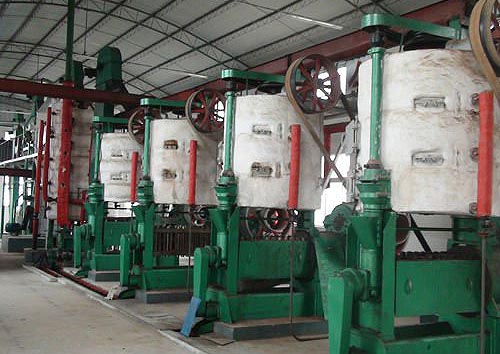 soyabean oil milling plant