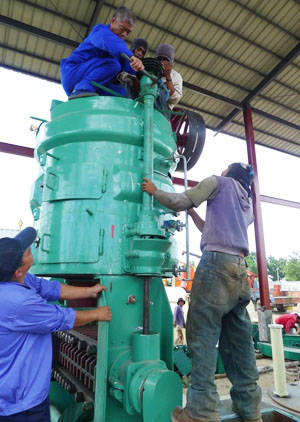 coconut oil production line